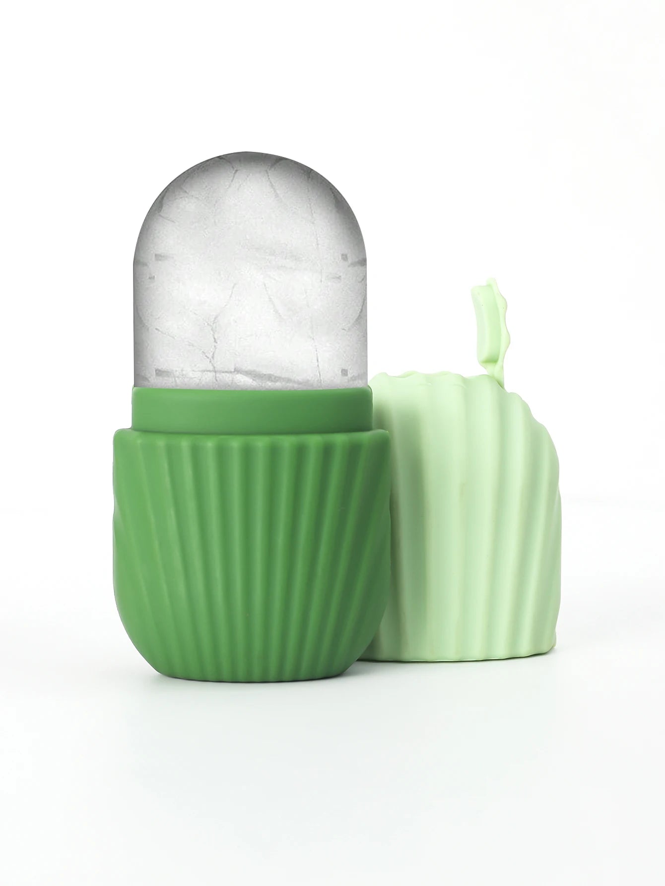 GlowChill Ice Roller & Gua Sha Set — De-Puff, Lift & Contour